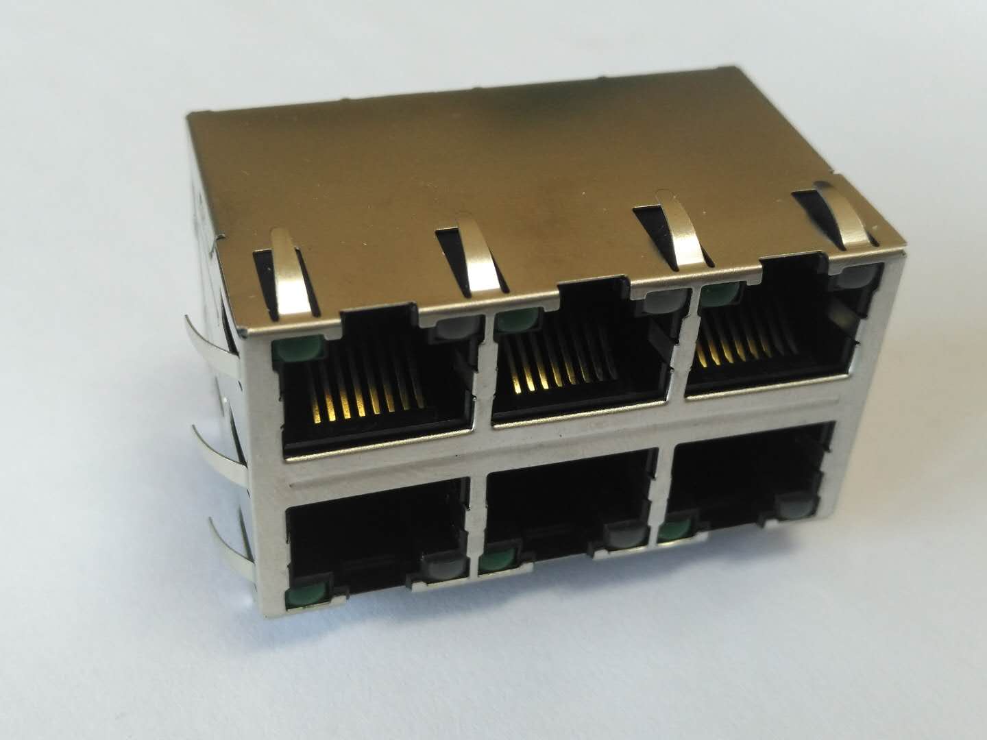 RJ45 2X3full board with LED